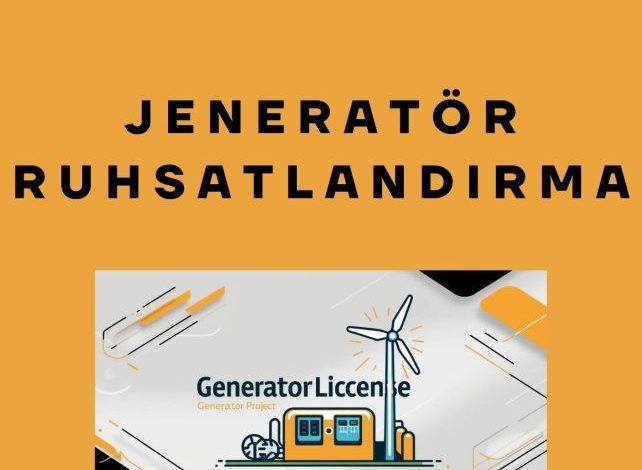 Antalya Jeneratör Ruhsat Projesi